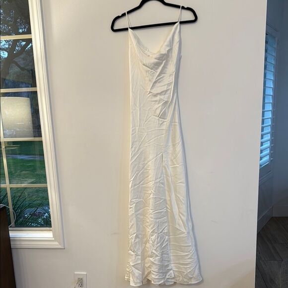 Jonathan SIMKHAI Finley Crepe Satin Gown NWT Size 2 - Picture 6 of 13